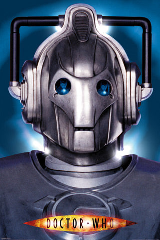 Doctor Who Cyberman Poster