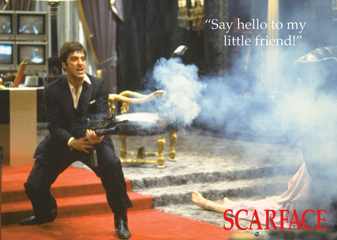 Scarface Say Hello Poster