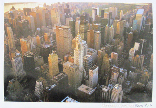 New York City Ariel View Poster