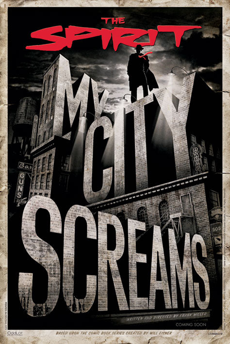 Spirit My City Screams Poster