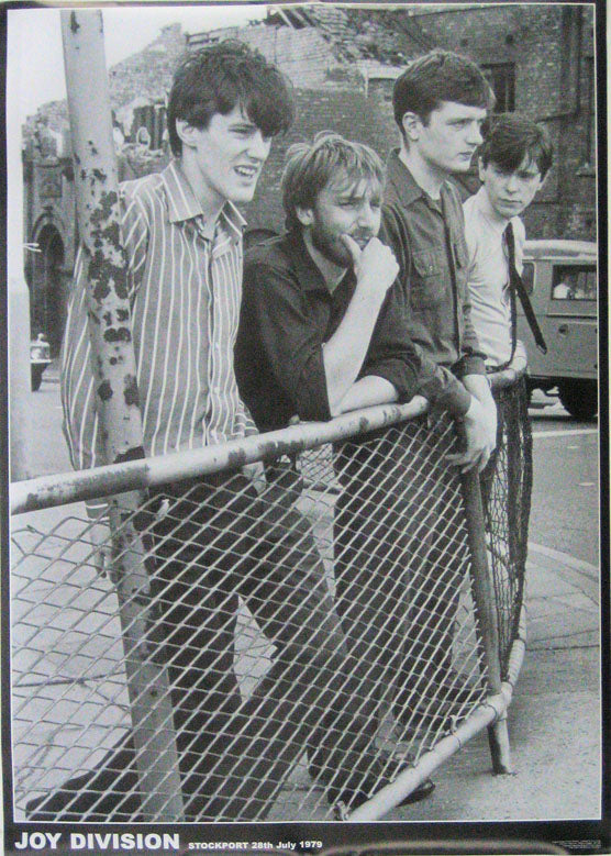 Joy Division Stockport 1979 Poster