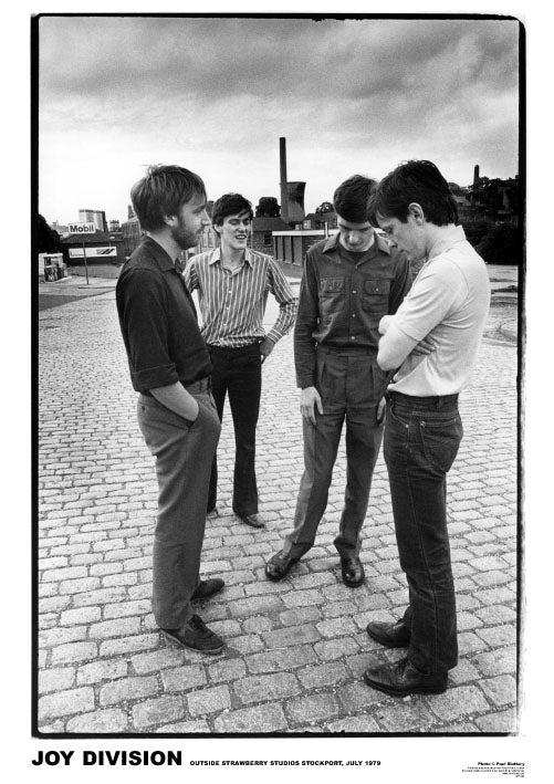 Joy Division Strawberry Studios Poster