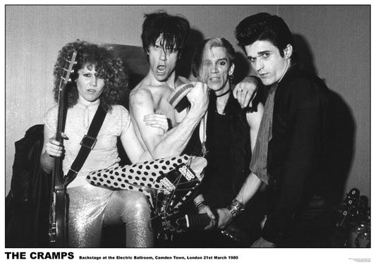 Cramps London 1980 Poster