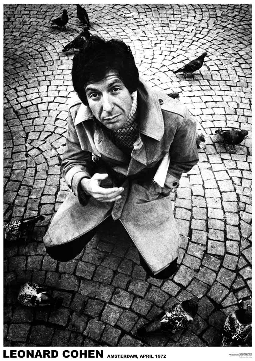 Leonard Cohen Poster