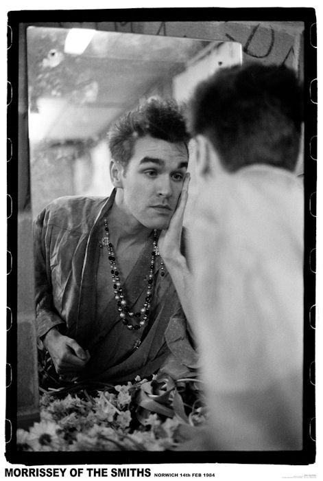 Smiths Morrissey Mirror Norwich Poster