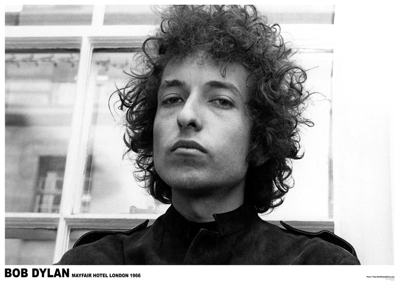 Bob Dylan London 1965 Poster