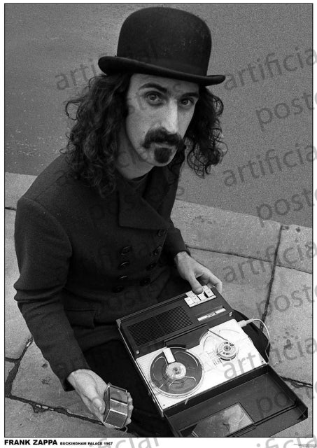 Frank Zappa (Buckingham Palace) Poster