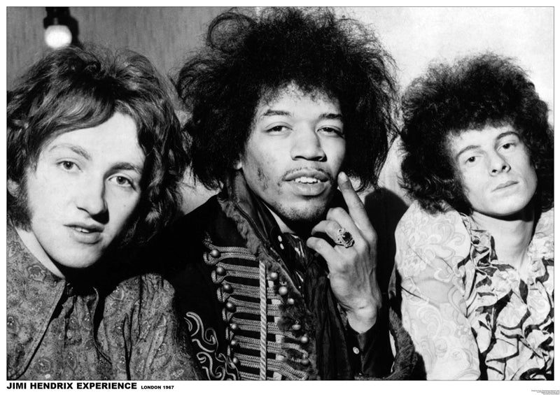 Jimi Hendrix Experience (London 1967) Poster