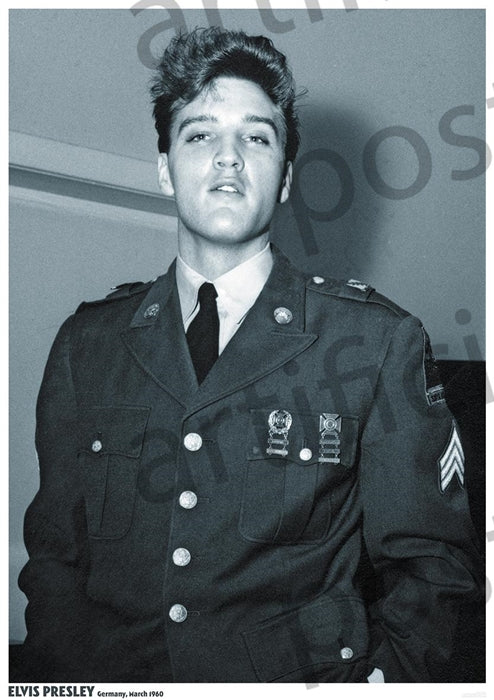 Elvis Presley (Army) Poster
