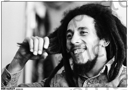 Bob Marley London 1978 Poster