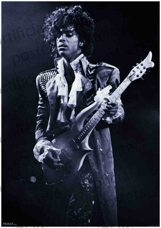 Prince Abstract Poster Prince posters - Prince 1984 poster ART166 – Panic Posters