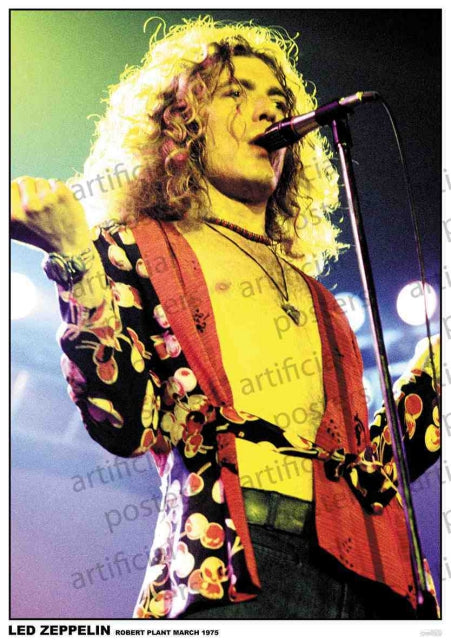 Led Zeppelin (Robert Plant 1975) Poster