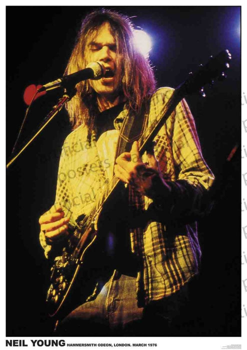 Neil Young (London 1967) Poster