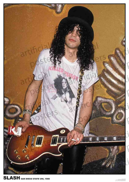 Artificial Posters GUNS N ' ROSES POSTER FOTO SHOOTING SLASH Artificial Posters GUNS N ' ROSES POSTER FOTO SHOOTING SLASH