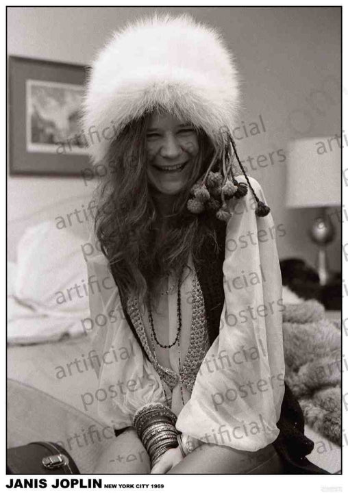 Janis Joplin (New York 1969) Poster