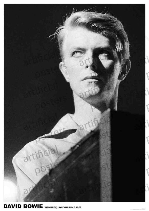 David Bowie (Wembley 1978) Poster
