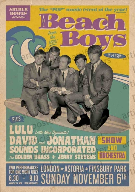 Beach Boys (Live In London) Poster