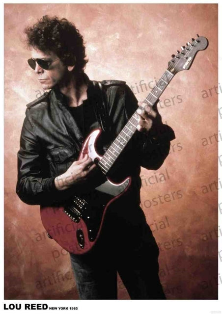 Lou Reed posters - Lou Reed New York 1983 poster ART243 – Panic Posters