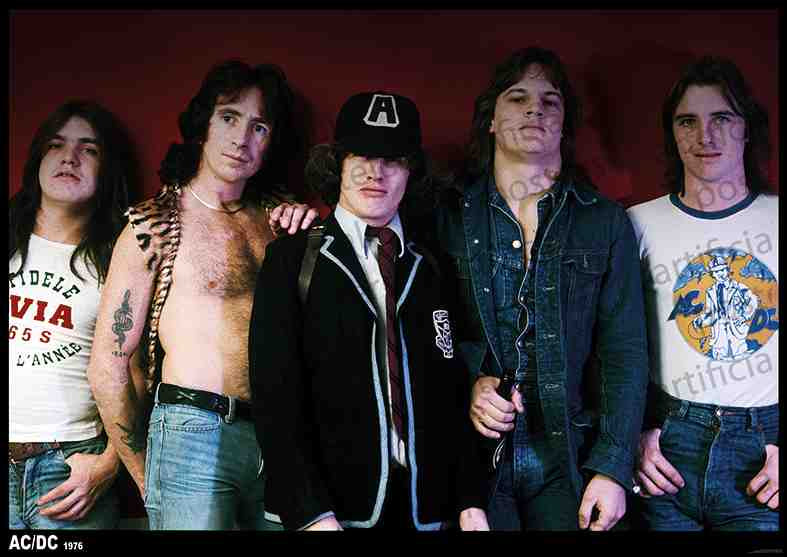 AC/DC (Group 1976) Poster