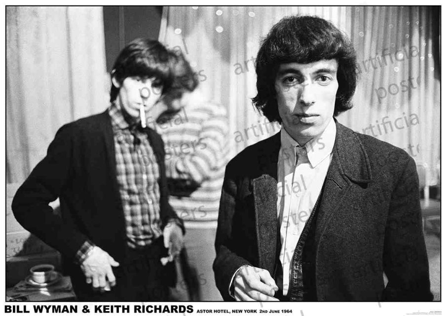 Rolling Stones (Wyman & Richards) Poster