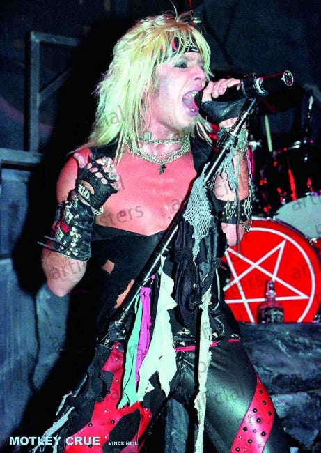 Motley Crue (Vince Neil Stage) Poster