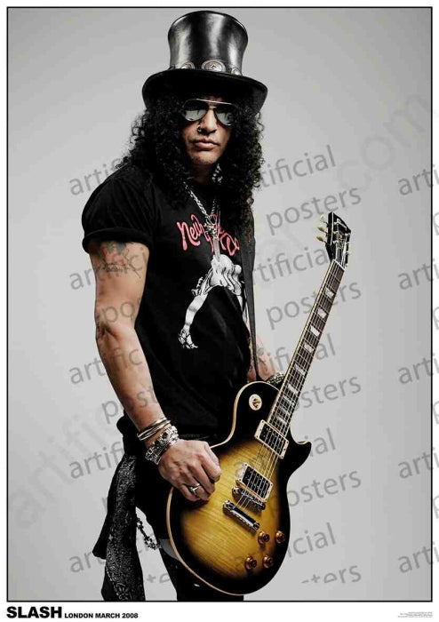 Guns 'N' Roses (Slash - London) Poster