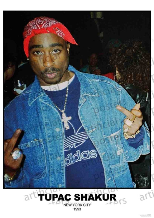 2Pac (NYC 1993) Poster