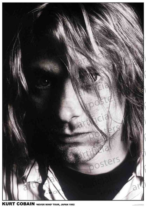 Nirvana Kurt Cobain (Japan 1992) Poster