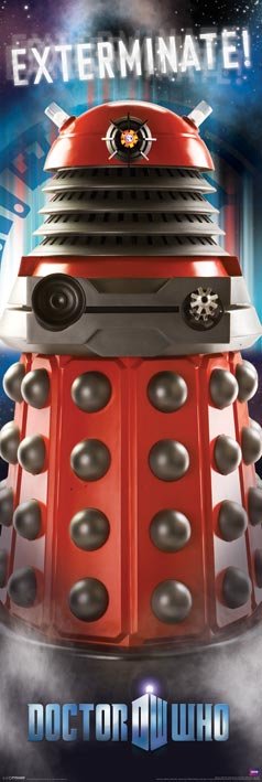 Doctor Who Dalek (Exterminate) Door Poster