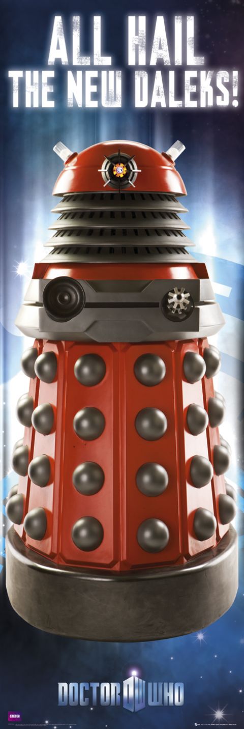 Doctor Who Dalek Door Poster