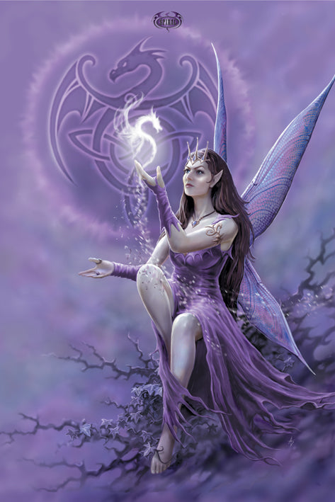Fairy Poster By Spiral Design