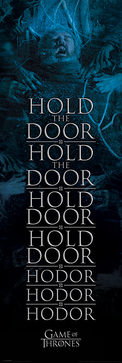 Game Of Thrones (Hodor) Door Poster
