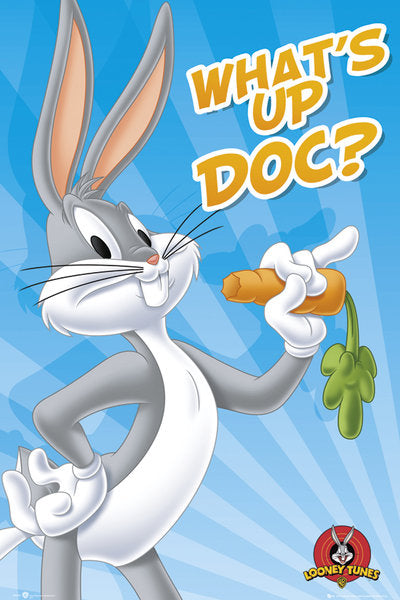 Looney Tunes Bugs Bunny Poster