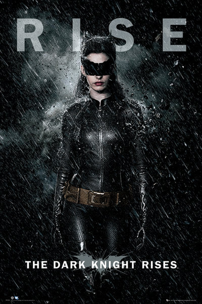 Batman Dark Knight Rises (Catwoman Rain) Poster
