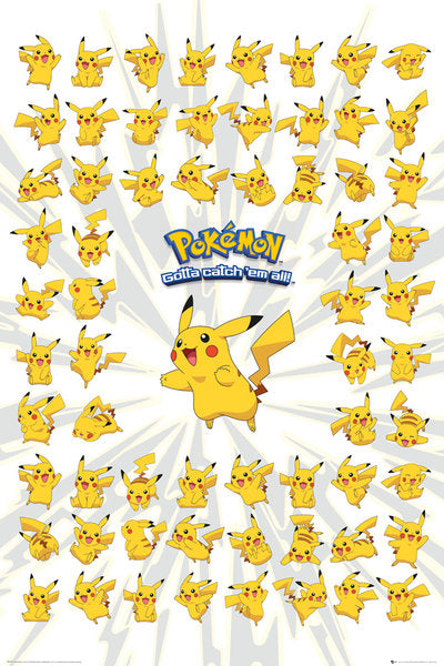 Pokemon (Pikachu) Poster