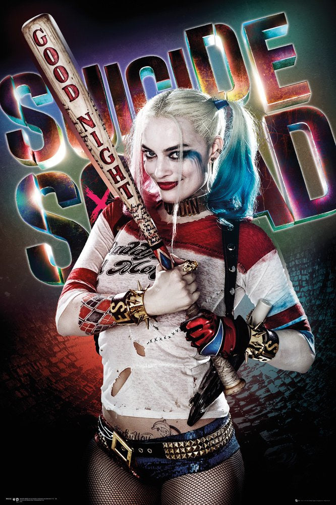 Suicide Squad (Harley Quinn - Good Night) Poster