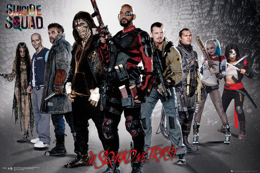 Suicide Squad (Group) Poster