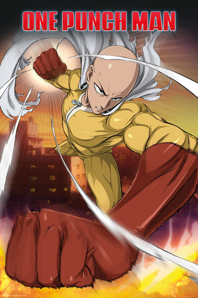 One Punch Man (Saitama) Poster