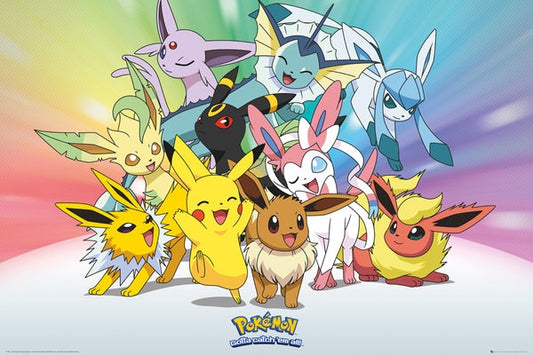 Pokemon (Eevee and Friends) Poster