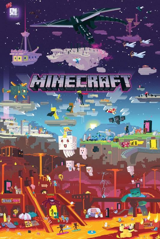 Minecraft (World Beyond) Poster