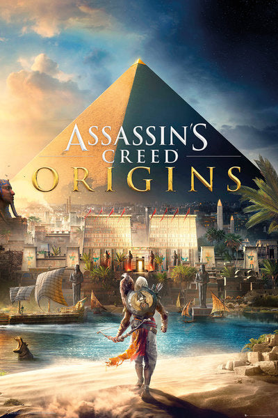 Assassins Creed (Origins Cover) Poster