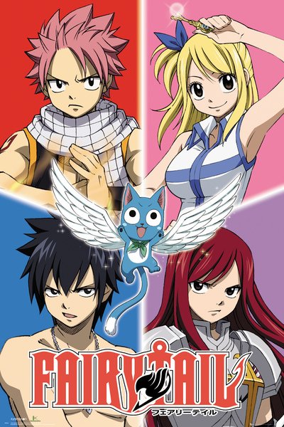Fairy Tail (Quad) Poster