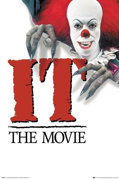 IT The Movie (1990 Key Art) Poster