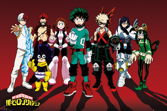 My Hero Academia (Line Up) Poster