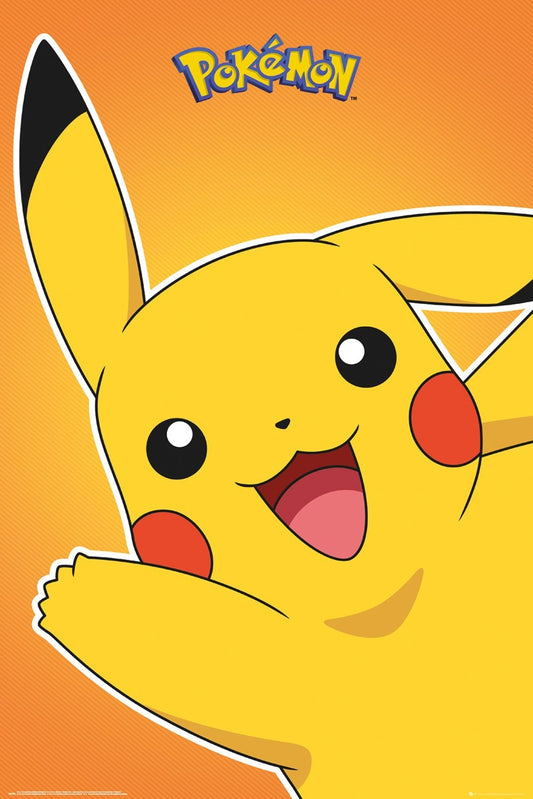 Pokemon (Pikachu Wave) Poster