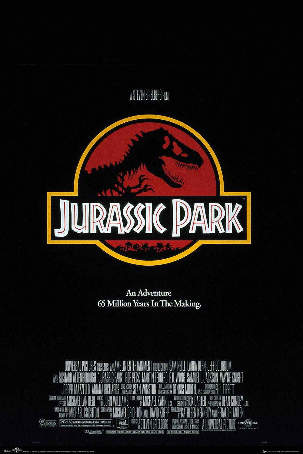 Jurassic Park (Cinema Art) Poster
