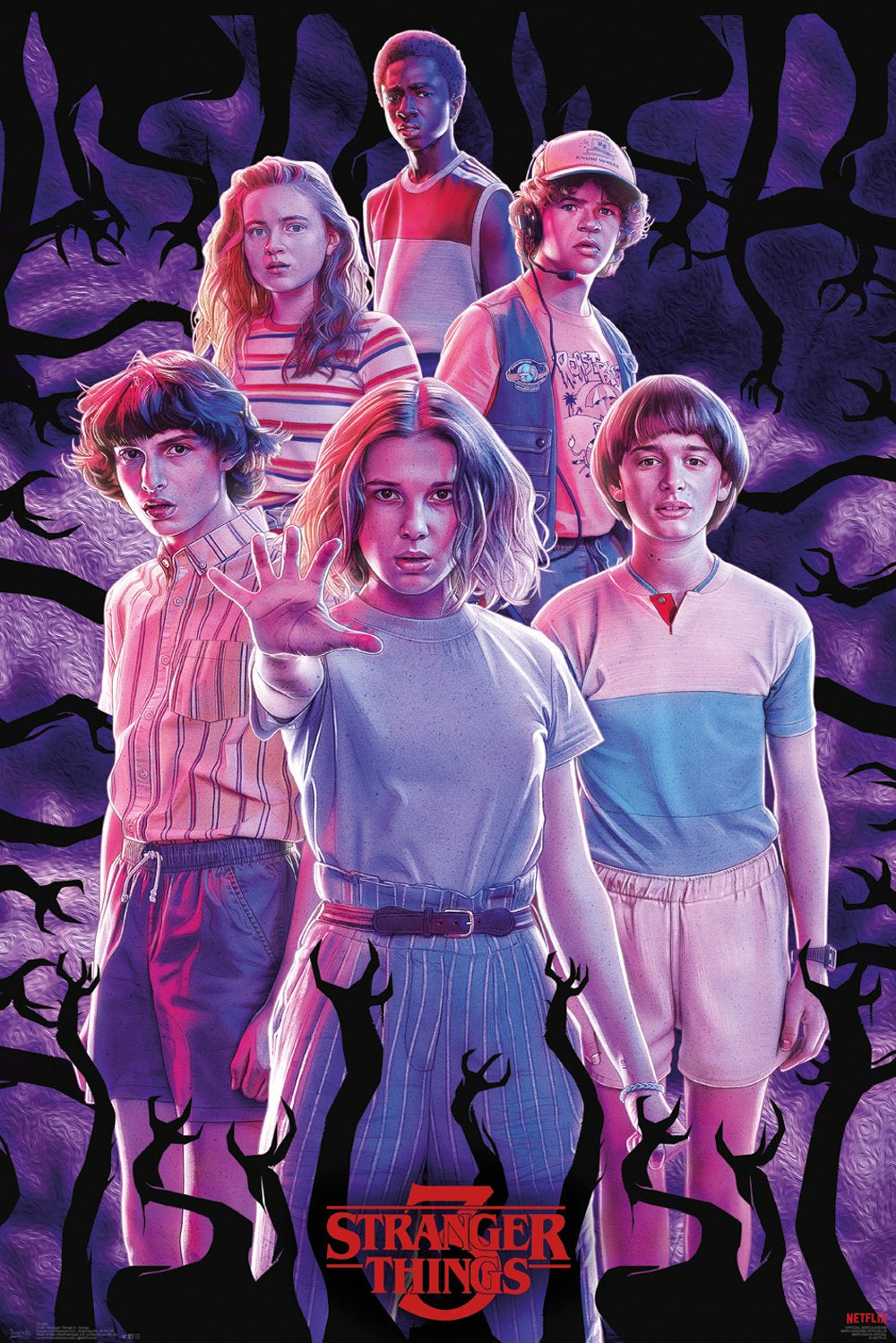 Stranger Things (Group Season 3) Poster