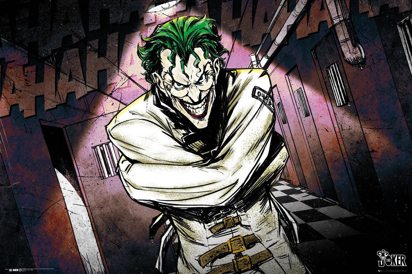 Batman Joker (Asylum) Poster