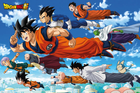 Dragon Ball Super (Flying) Poster