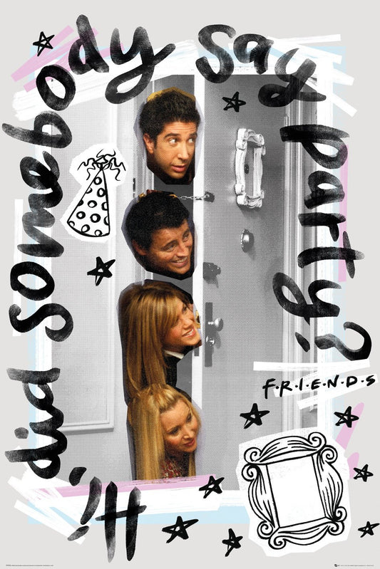 Friends (Party) Poster